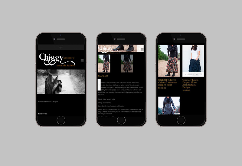 Chiggy Schiller – Website Design